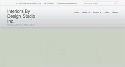 Desktop Screenshot of interiorsbydesignstudio.com