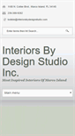 Mobile Screenshot of interiorsbydesignstudio.com